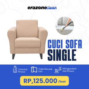 Cuci Sofa Single