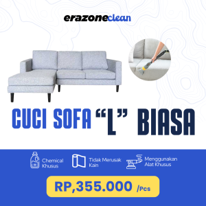 Cuci Sofa L Biasa